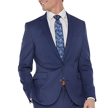 New Look Super Skinny Suit Jacket in Light Blue