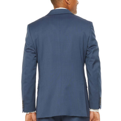 Stafford Super Blue Birdseye Classic Fit Suit Separates - Big and Tall ...