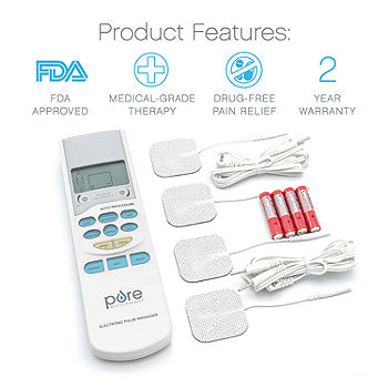 TENS Handheld Electronic Pulse Massager-Muscle Pain Relief
