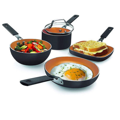 Gotham Steel Stackmaster 5-pc. Non-Stick Cookware Set