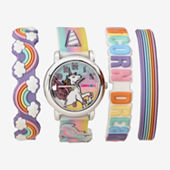 LOL Girls Digital Multicolor 4-pc. Watch Boxed Set