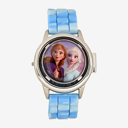 Disney Frozen Girls Digital Multicolor Strap Watch Fzn4632jc, One Size