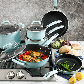 T-fal 10-pc Forged Non-Stick Cookware Set