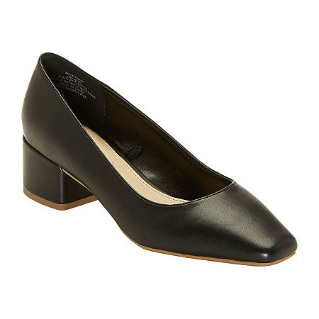 Downton Abbey Shoes- 5 Styles You Can Wear Liz Claiborne Womens Faris Block Heel Pumps 8 12 Medium Black $24.69 AT vintagedancer.com