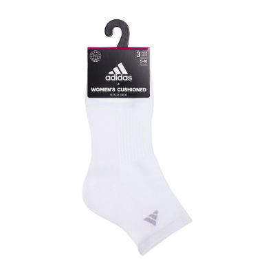 adidas Womens Cushiond 3.0 3 Pair Quarter Ankle Socks