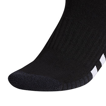 adidas Womens Cushiond 3.0 3 Pair Quarter Socks Womens, Color: Black Night  Grey - JCPenney