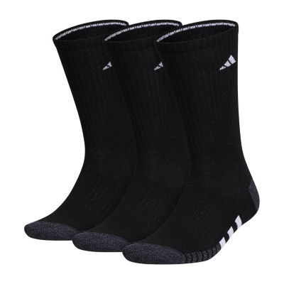 adidas Cushioned Mens 3 Pair Crew Socks