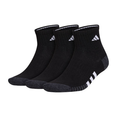 adidas Cushioned 3 Pair Quarter Socks Mens - JCPenney