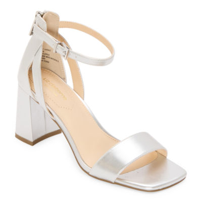 Liz Claiborne Womens Harnie Block Heel Pumps