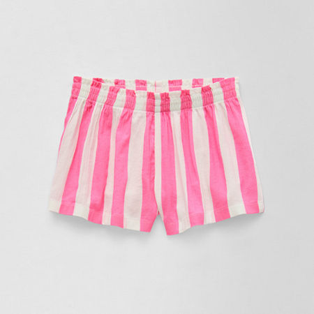 Okie Dokie Toddler & Little Girls Pull-On Short, 3t, Pink