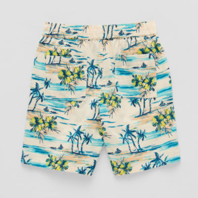 Thereabouts Pull-On Little & Big Kid Boys Adjustable Waist Jogger Short