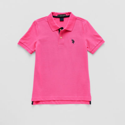 U.S. Polo Assn. Little & Big Boys Embroidered Short Sleeve Polo Shirt
