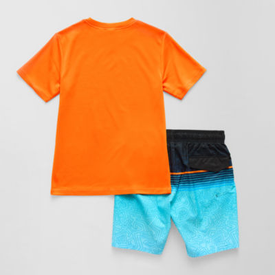 ZeroXposur Boys Quick Dry 2-pc. Rash Guard Set