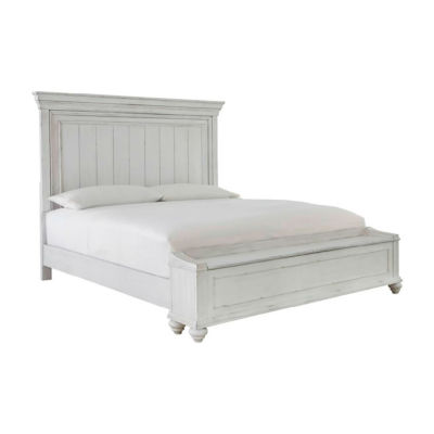 Signature Design by Ashley® Kaelyn Panel Bed, Color: Whitewash - JCPenney