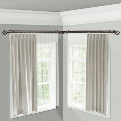 Rod Desyne Twist Corner Double Curtain Rod
