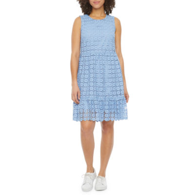 52seven Sleeveless Lace Babydoll Dress