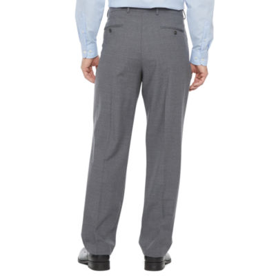 Stafford Signature Smart Wool Mens Stretch Fabric Classic Fit Pleated Front Suit Pant