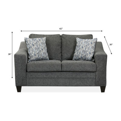 Sullivan Upholstered Chenille Loveseat