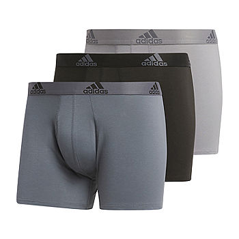  adidas Men's Stretch Cotton Trunk Underwear (3-Pack