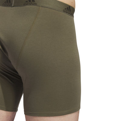 adidas Stretch Cotton Mens 3 Pack Boxer Briefs 5158001a