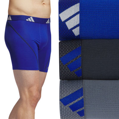 adidas Performance Mesh Mens 3 Pack Boxer Briefs