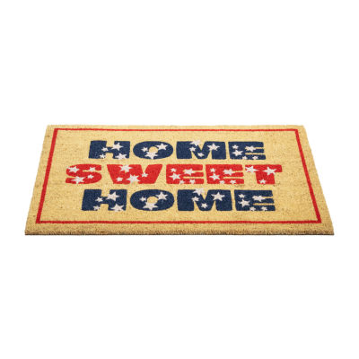 Northlight Home Sweet Home Coir Outdoor Indoor Rectangular Doormats