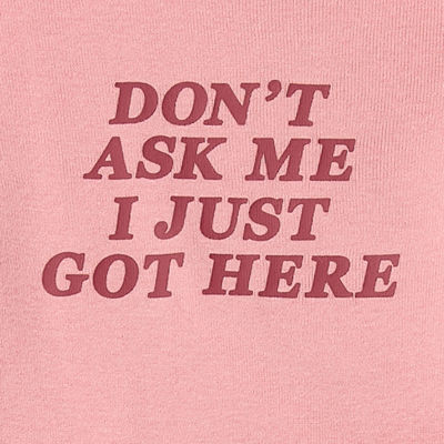 Okie Dokie Baby Girls Round Neck Long Sleeve Rib Bodysuit