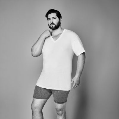 Stafford Dry + Cool Mens 4 Pack Short Sleeve V Neck Moisture Wicking T-Shirt Big and Tall