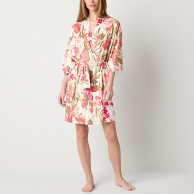 Ambrielle Womens Long Sleeve Long Length Robe