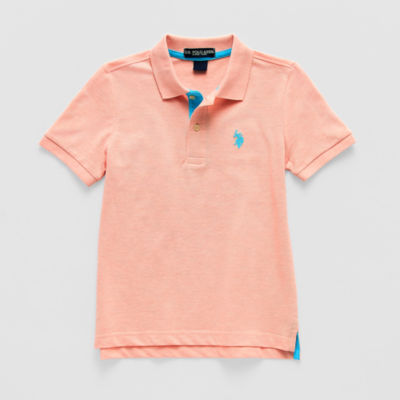 U.S. Polo Assn. Little & Big Kid Boys Short Sleeve Classic Fit Embroidered Polo Shirt