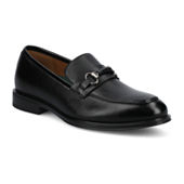 Nunn Bush Mens Oslo Moc-Toe Penny Loafers Black Synthetic Slip On Shoes Size 10 Nunn Bush Oslo Moc Toe Penny Loafer in Black for Men | Lyst main image 4