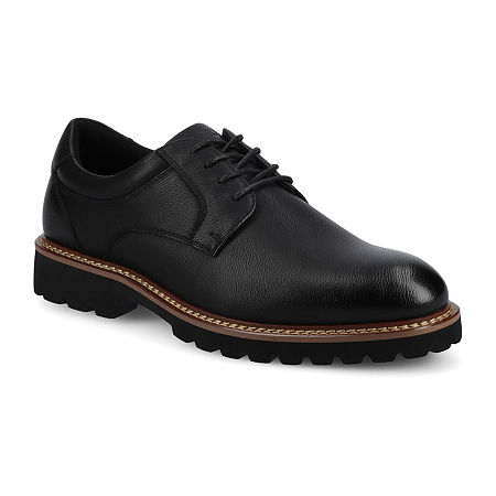 Vance Co Mens Templeton Oxford Shoes, 8 Medium, Black