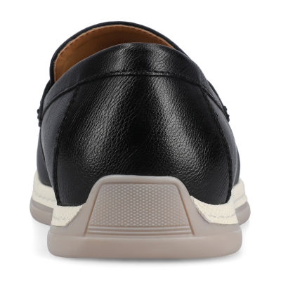 Vance Co Brantley Mens Round Closed Toe Loafers