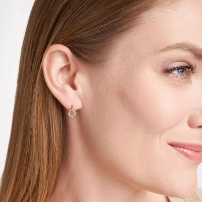 Sparkle Allure White Diamond Accent 11mm Round Stud Earrings