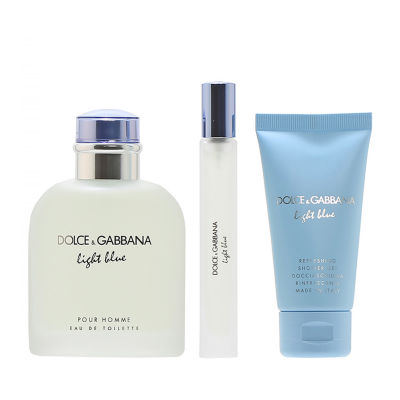 DOLCE&GABBANA Light Blue Mens 3 Pc Set ($165 Value) - JCPenney