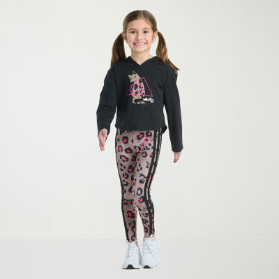 adidas Little Girls 2-pc. Legging Set