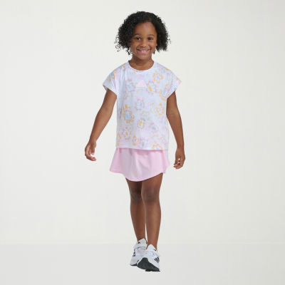 adidas Little Girls 2-pc. Skort Set