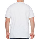 The Foundry Big & Tall Supply Co. Mens Crew Neck Short Sleeve Pocket T-Shirt