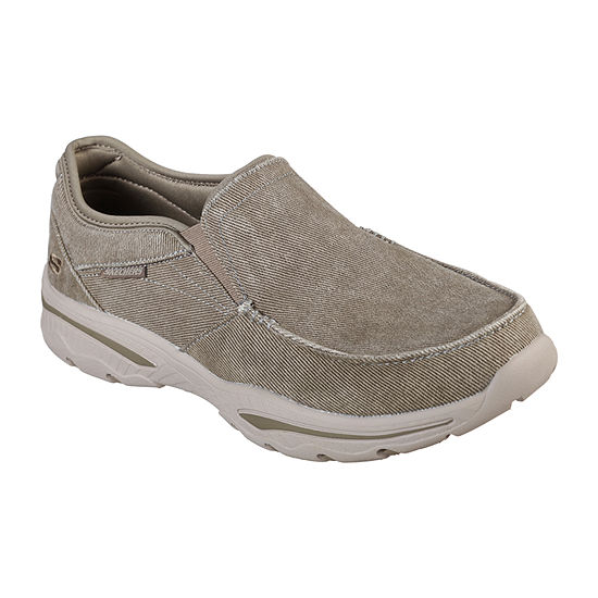 Skechers Mens Creston Slip-On Shoe, Color: Taupe - JCPenney
