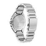 Drive from Citizen Mens Silver Tone Stainless Steel Bracelet Watch Bj6530-54l
