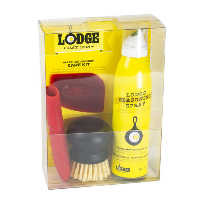 Lodge Cookware Seasoned Cast Iron Care Kit