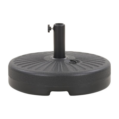 Round Patio Umbrella Base, Color: Dark Gray - JCPenney