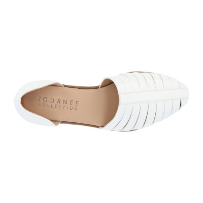 Journee Collection Anyah Womens Pointed Ballet Flats
