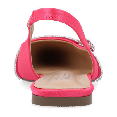 Journee Collection Rebbel Womens Pointed Closed Toe Ballet Flats