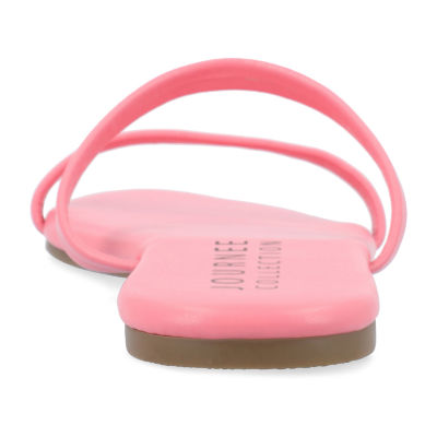 Journee Collection Womens Adyrae Flat Sandals