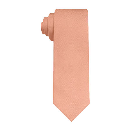 Van Heusen Soft Solid Tie, One Size, Orange