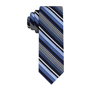 Van Heusen Extra Long Tie, Color: Navy Ii Stripe - JCPenney