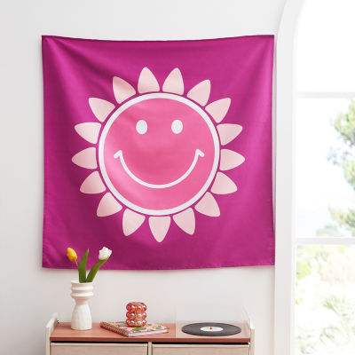 Forever 21 Smiley Sunflower Vintage Tapestry