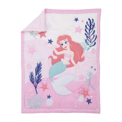 Disney 4-pc. Ariel Crib Bedding Set