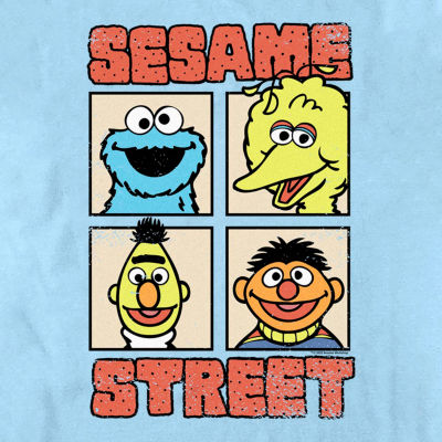 Mens Short Sleeve Sesame Street Graphic T-Shirt